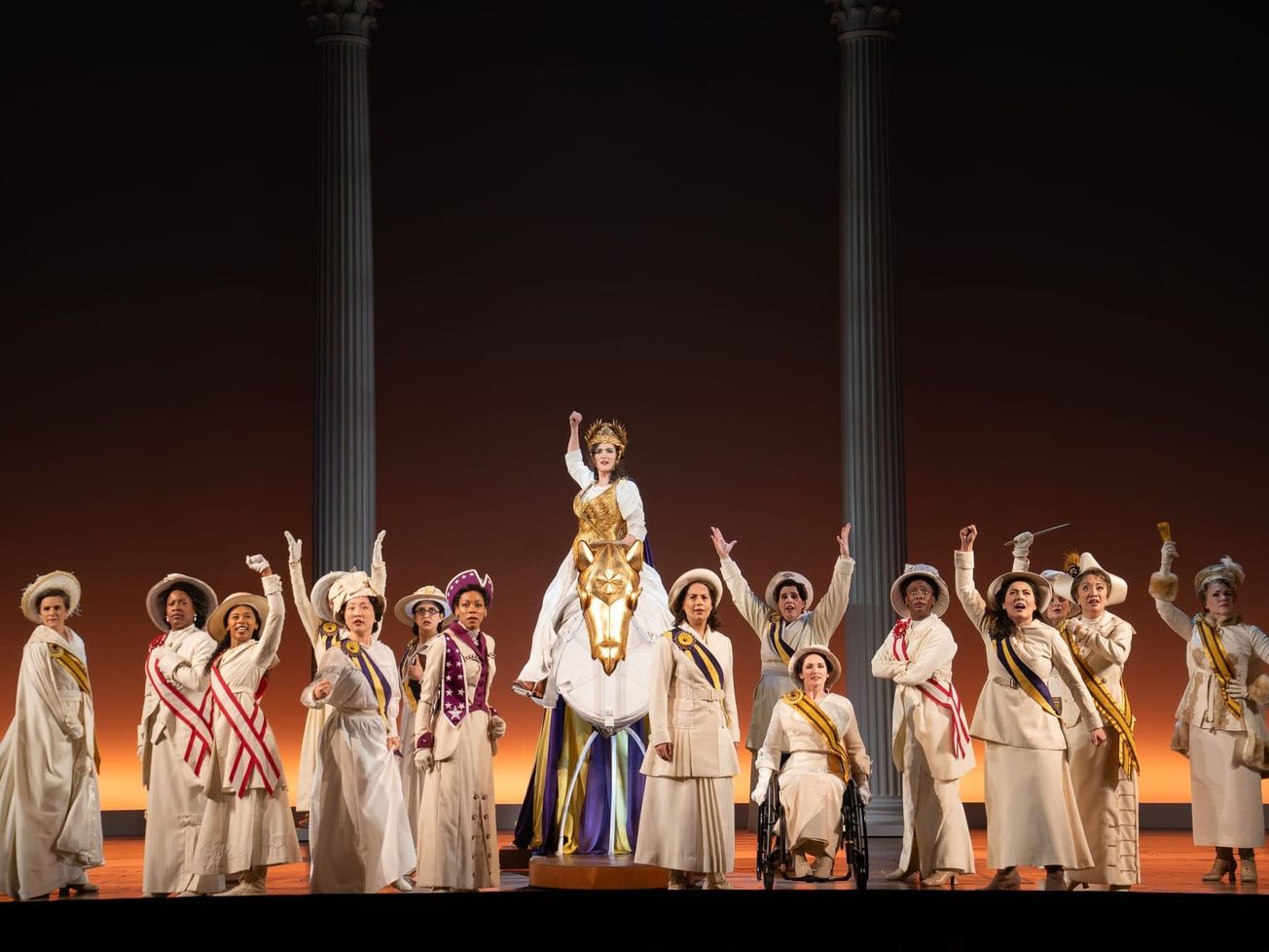 ‘Suffs,’ ‘Stereophonic,’ ‘Illinoise’ and more have highest-grossing weeks as the 2023-2024 season ends