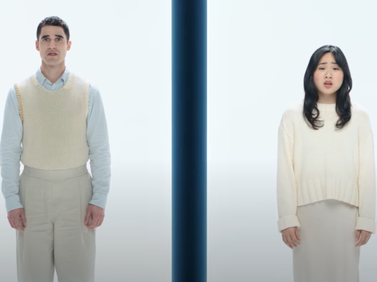 Watch Darren Criss and Helen J. Shen perform ‘When You’re in Love’ from ‘Maybe Happy Ending’