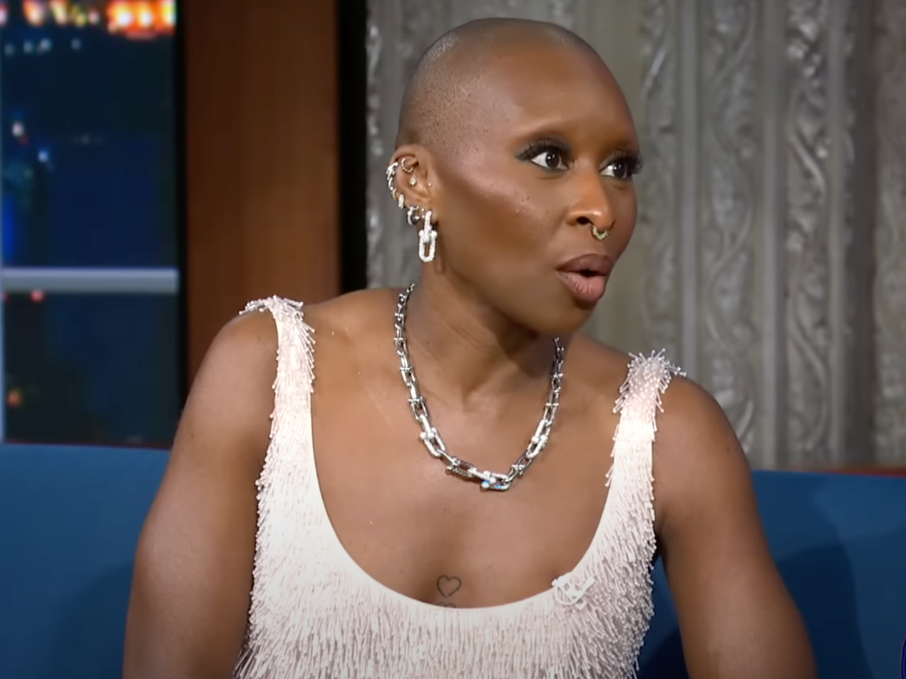Watch Cynthia Erivo discuss her experience working on the ‘Wicked’ film