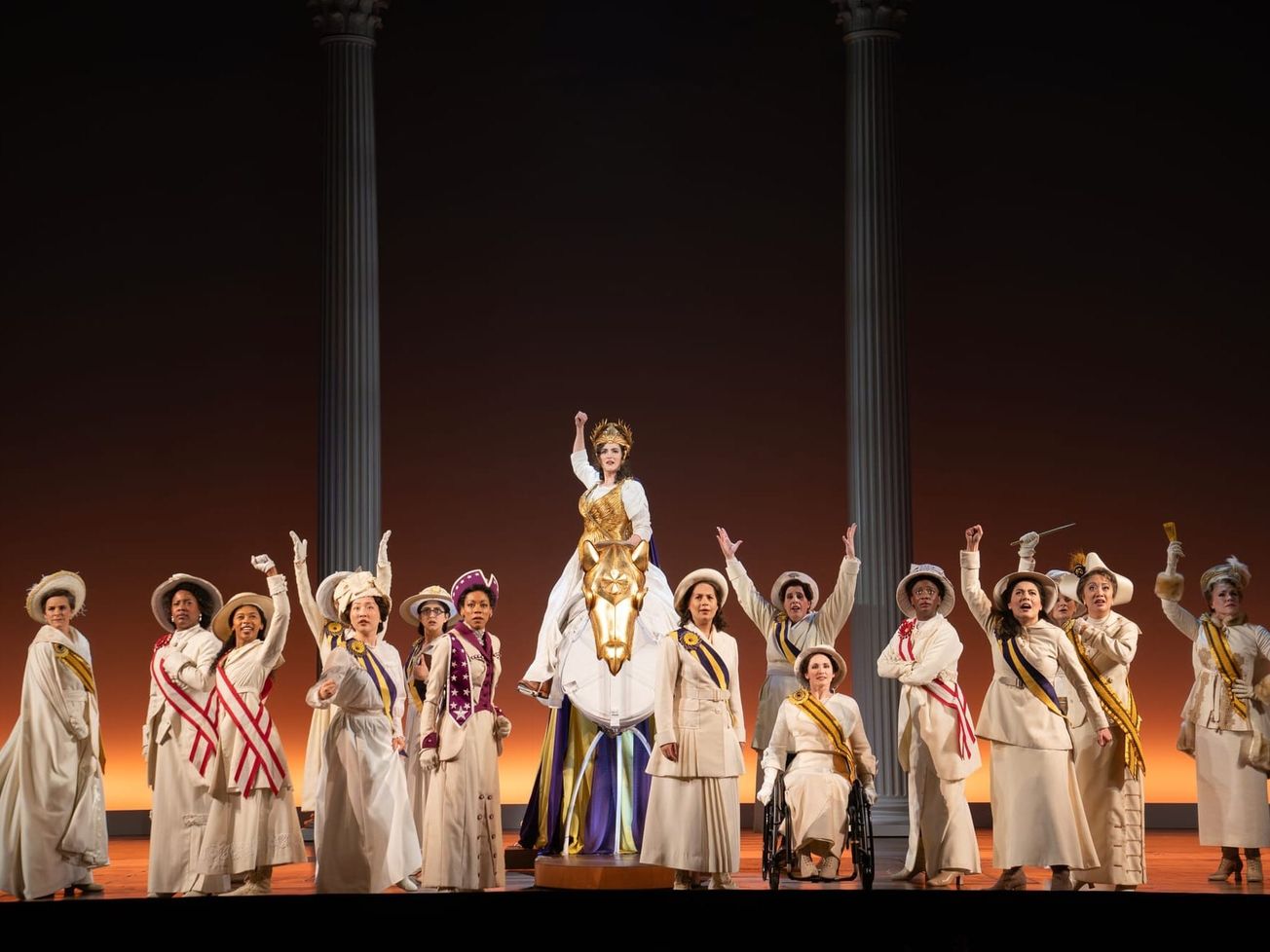 ‘Suffs’ July 2 performance disrupted by protestors