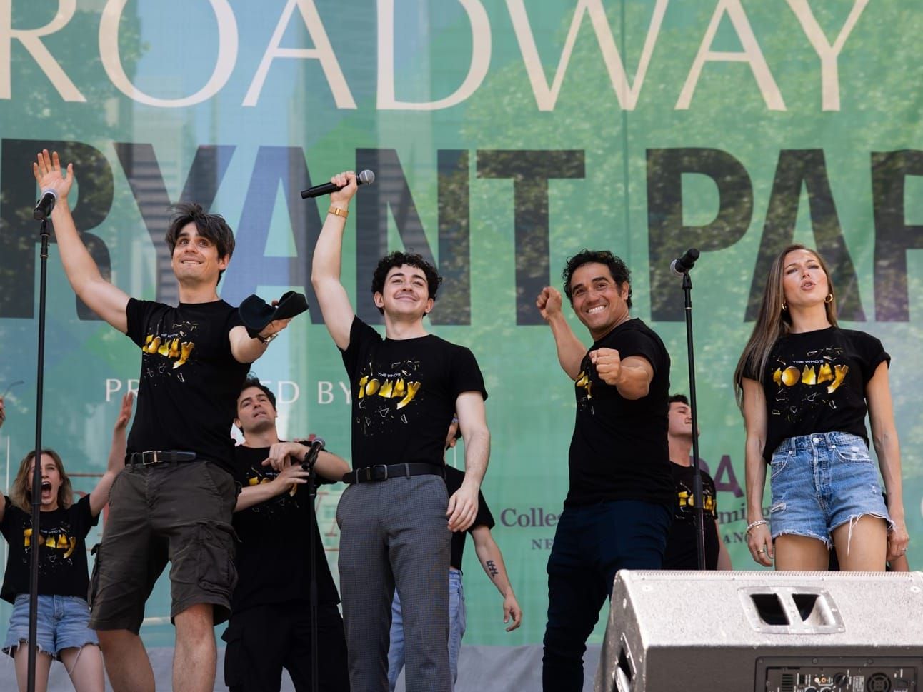 Watch highlights from the inaugural 2024 Broadway in Bryant Park concert series