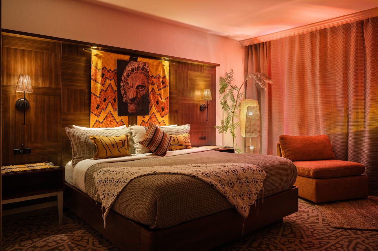 Creating a ‘Lion King’ hotel suite
