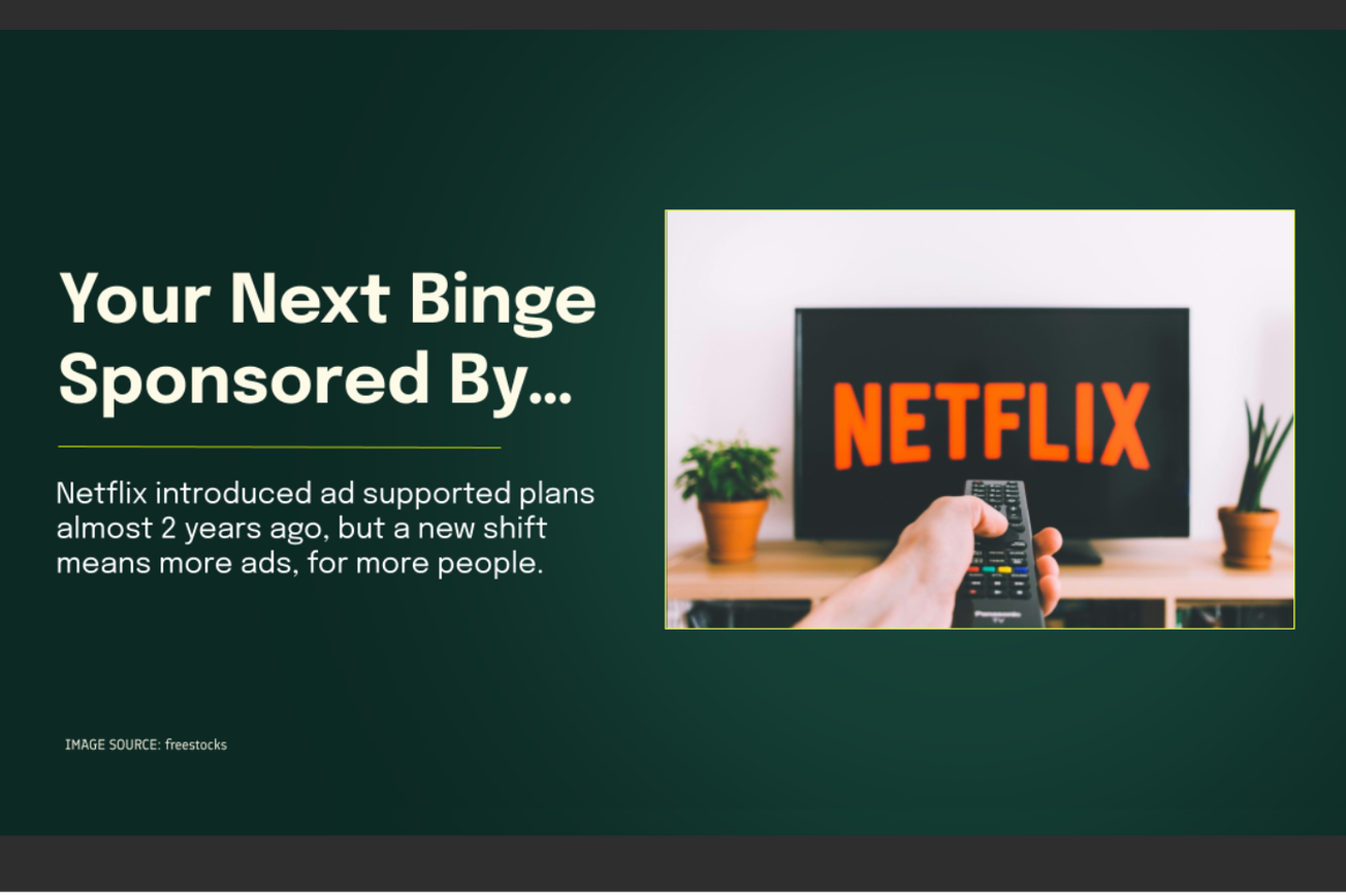 Netflix Makes a Big Push for More Ads