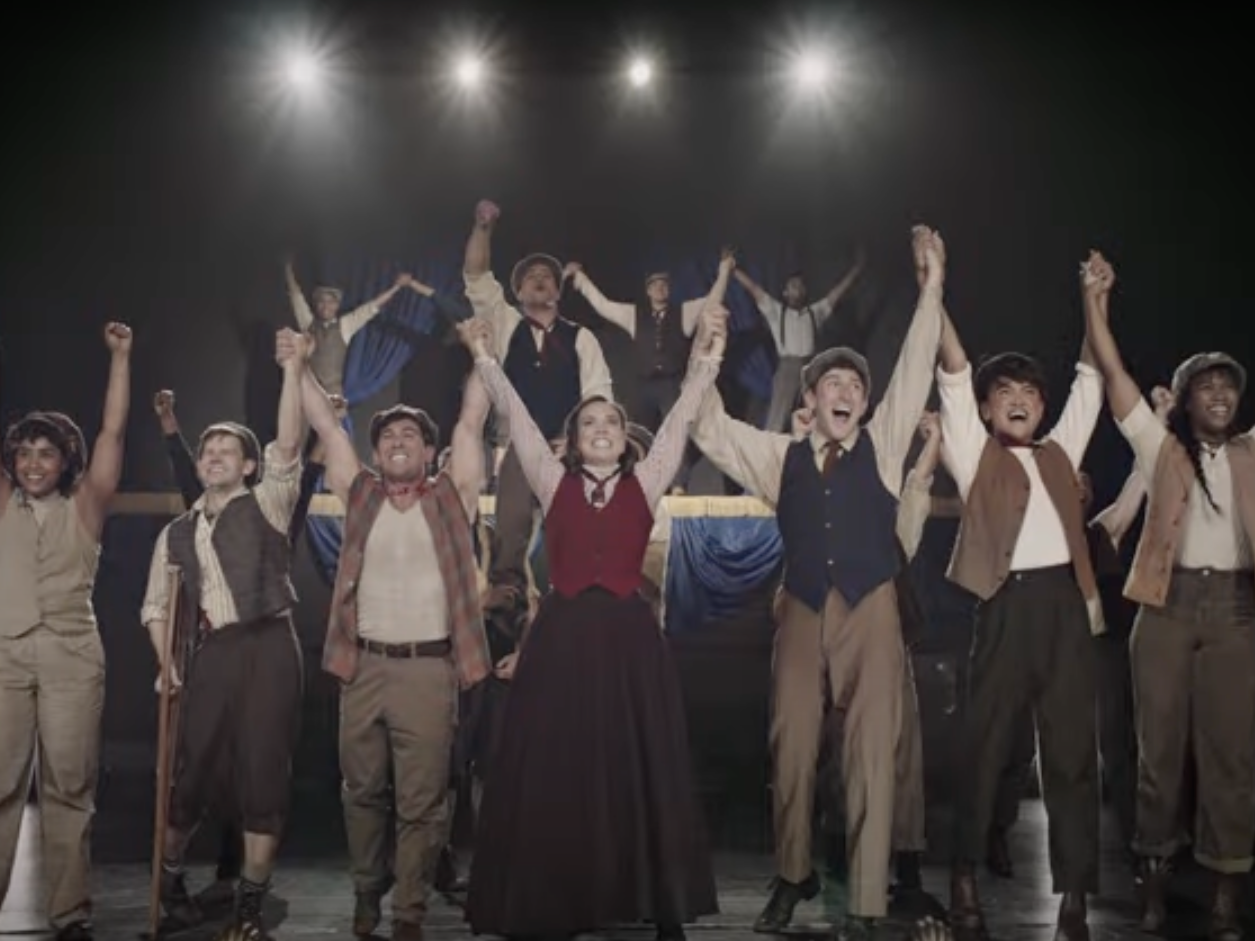 Watch original cast members of Broadway’s ‘Newsies’ sing a get-out-the-vote remix