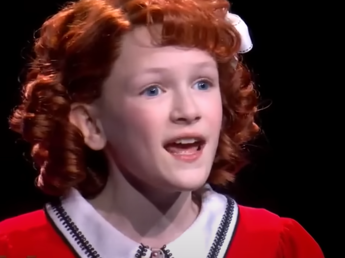 Watch Hazel Vogel sing from ‘Annie’