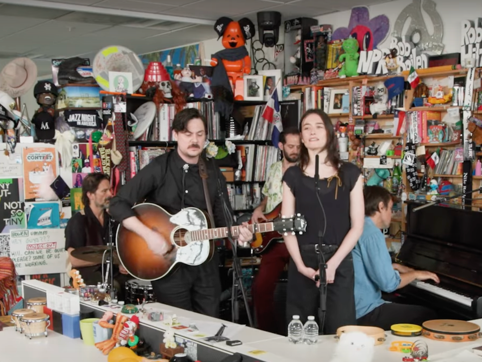 Watch the ‘Stereophonic’ original cast perform an NPR Tiny Desk concert