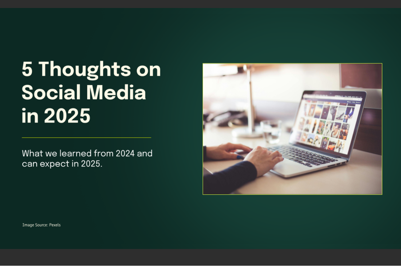 5 Thoughts on Social for 2025
