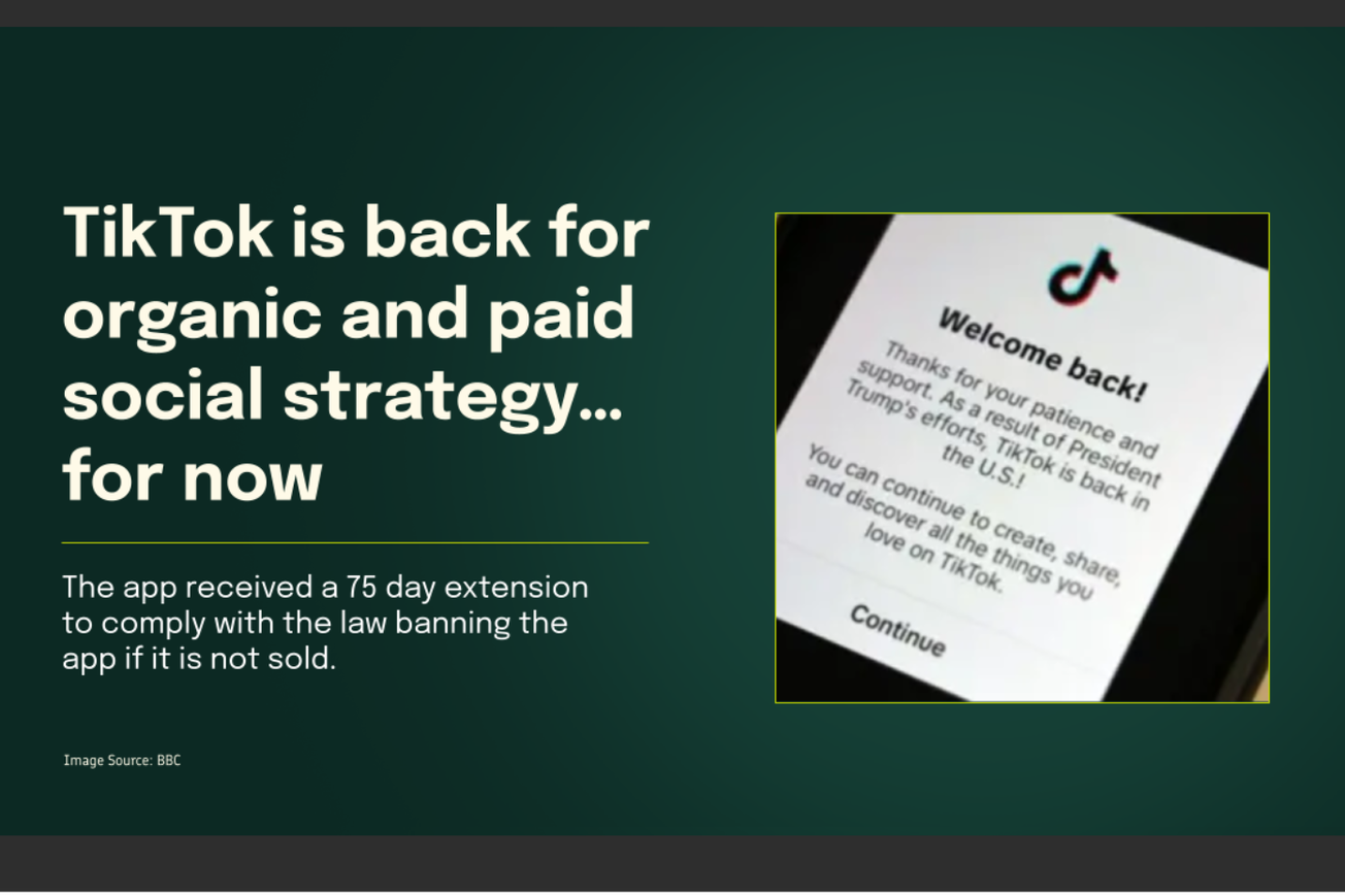 What the ban of TikTok could mean for advertisers (2nd reprise)