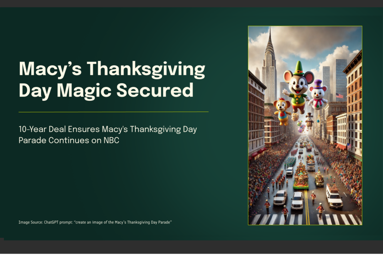 Marching On: Macy’s Thanksgiving Parade Secured Through 2034