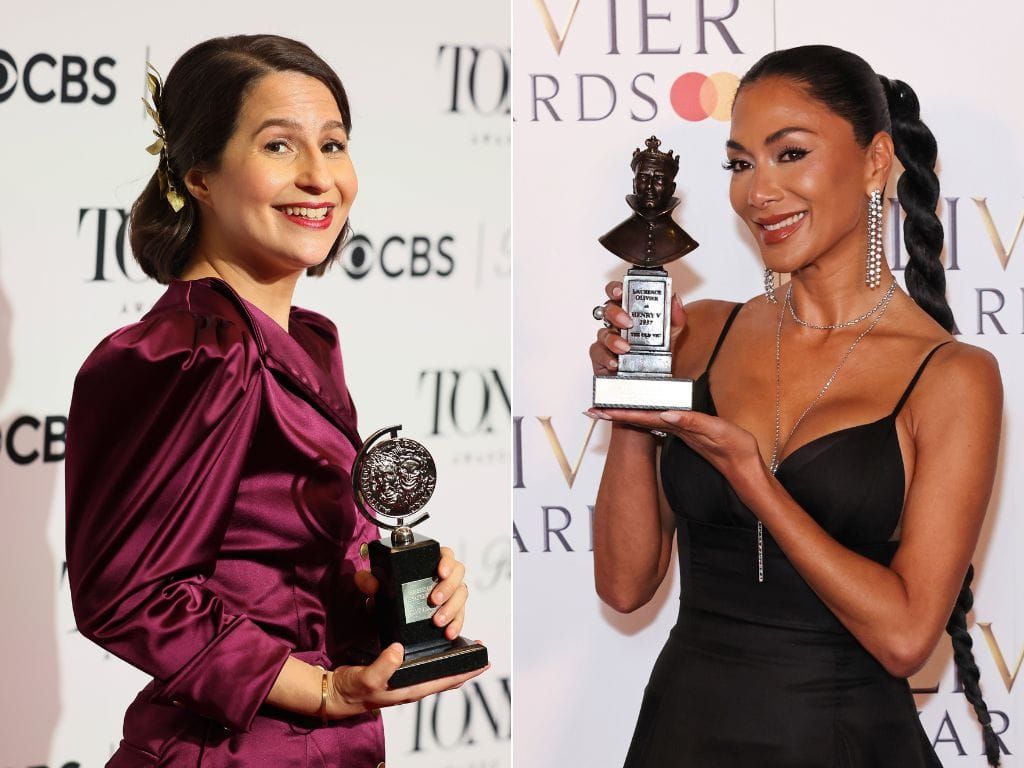 How frequently do Tony Award-winning shows transfer to the West End and Olivier-winning shows to Broadway?