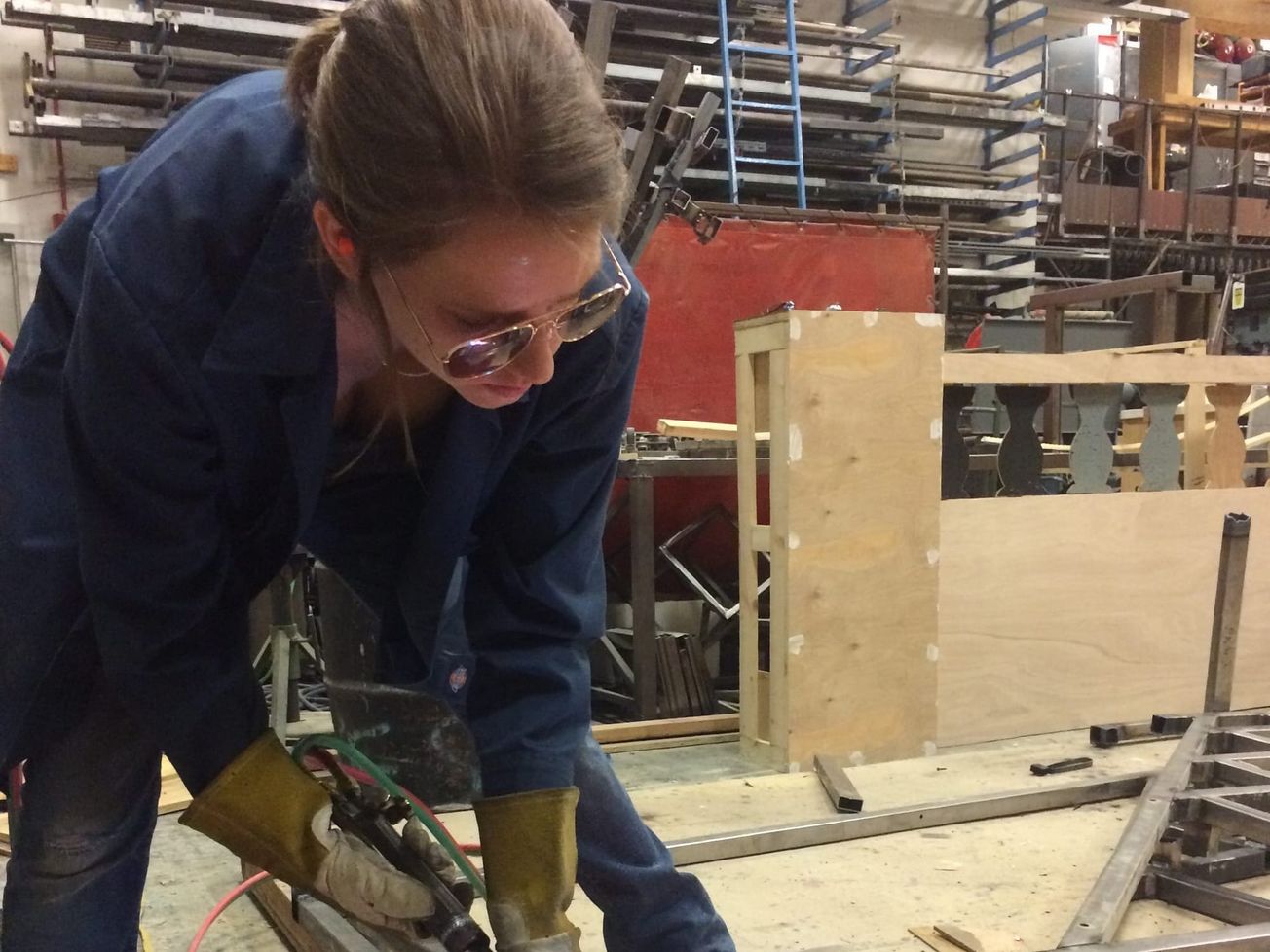 Little-known theater jobs: head carpenter