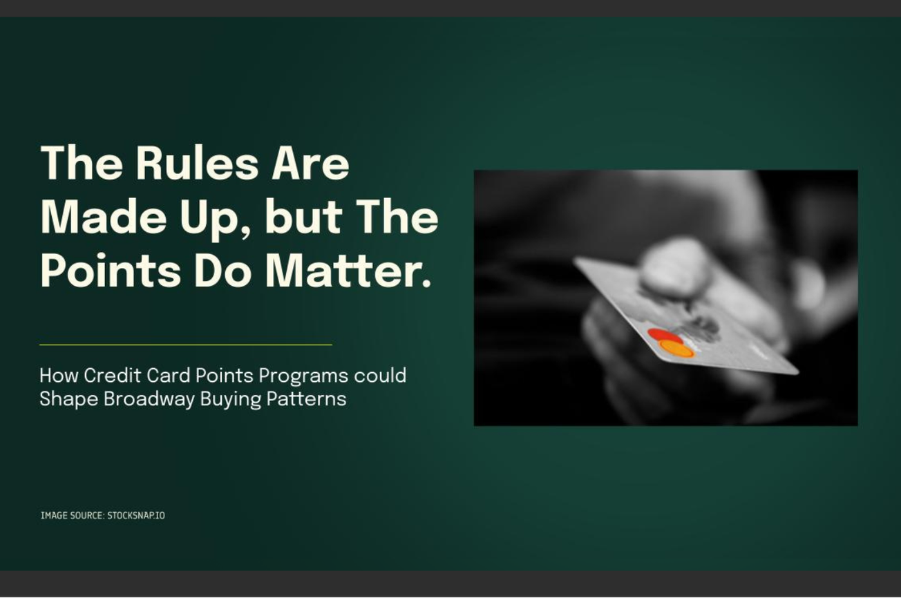 How Credit Card Points Programs Could Shape Broadway Buying Patterns