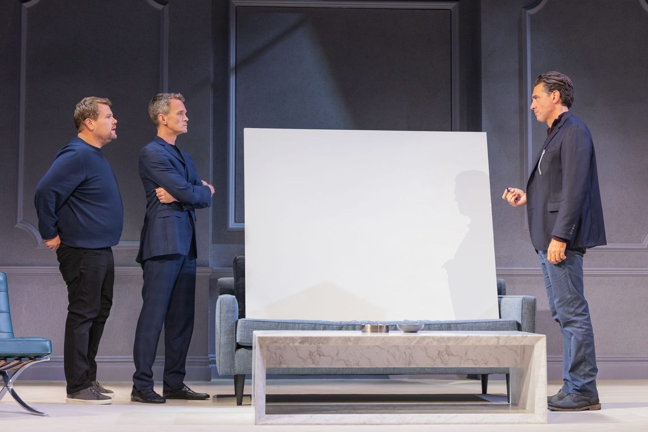 The famous white painting in ‘Art’ is actually more complicated than you think