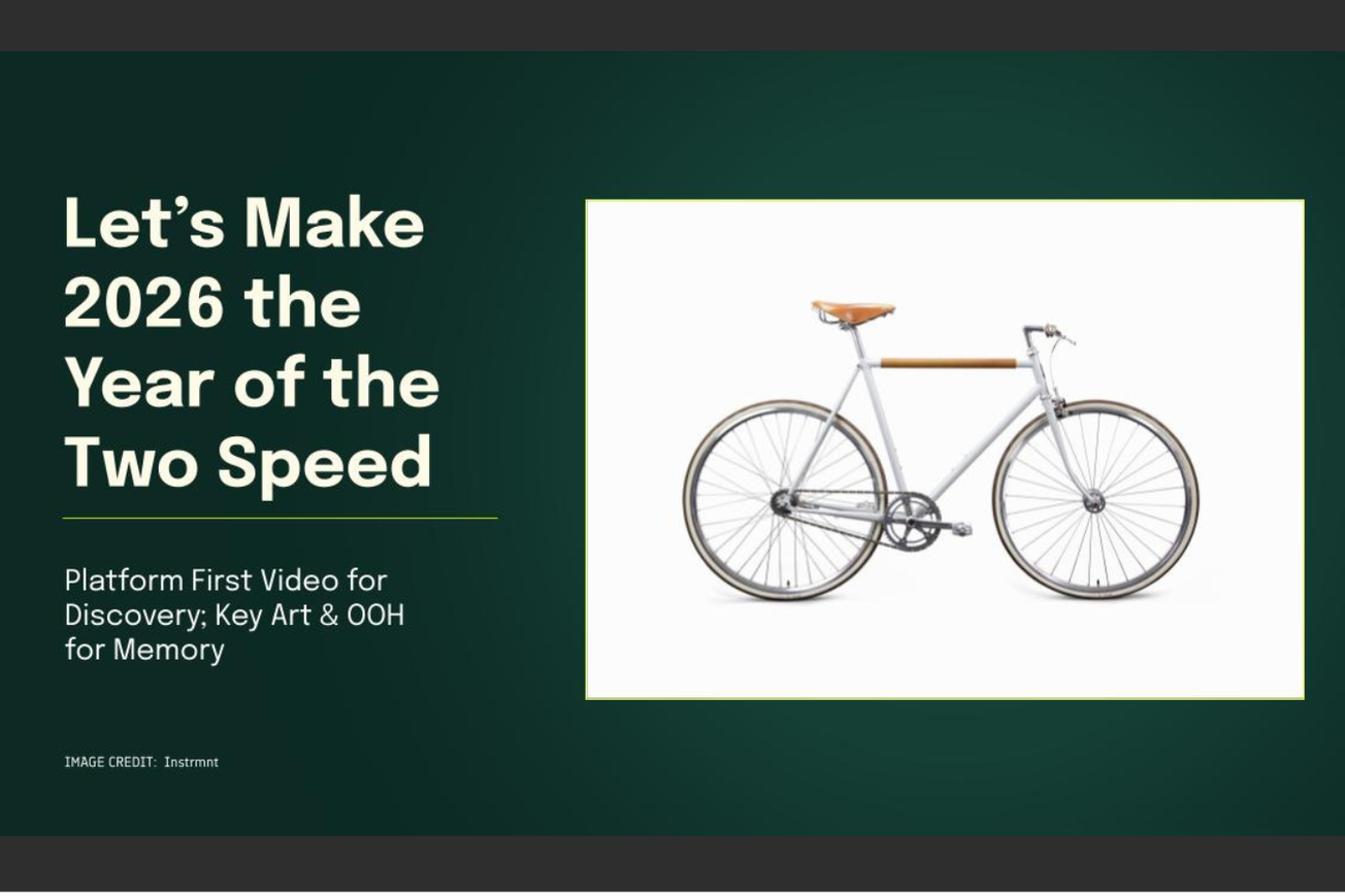 Let's Make 2026 the Year of the Two Speed
