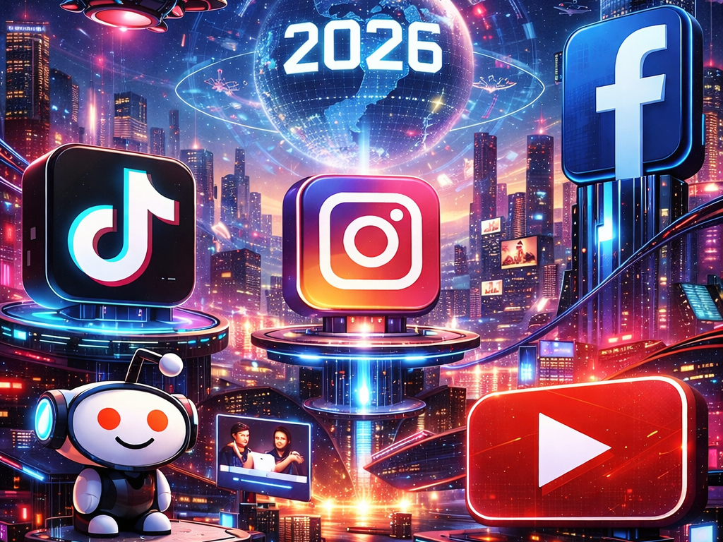 Where does theater thrive on social media?