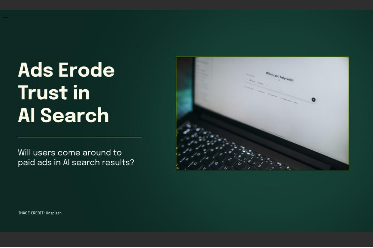 Most Consumers Trust AI Search Results Less When Paid Ads Are Present