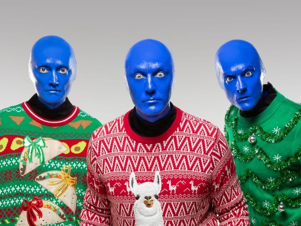 Blue Man Group makes Broadway debut with ‘A New Holiday Surprise’