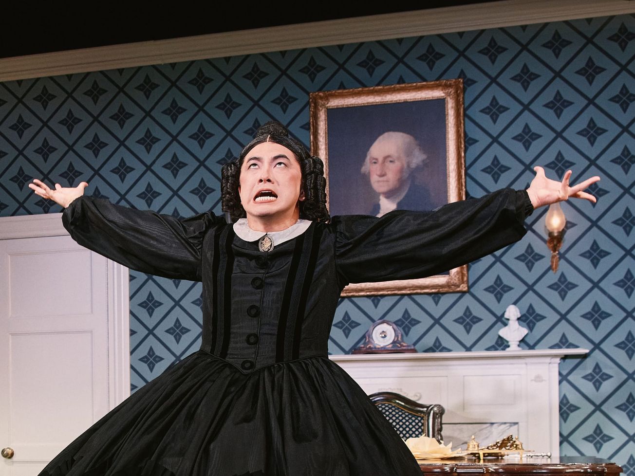 Grosses analysis: ‘Hamilton’ continues its reign; ‘Oh Mary!’ rises with Yang