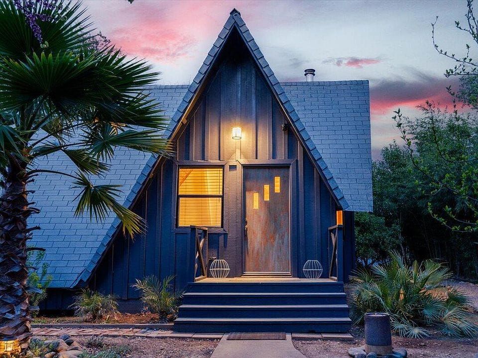 Welcome to Zen Orchard Cottage! 🍊✨ Priced at just $280,000, this dreamy A-frame in Redding, CA is your ticket to cozy l