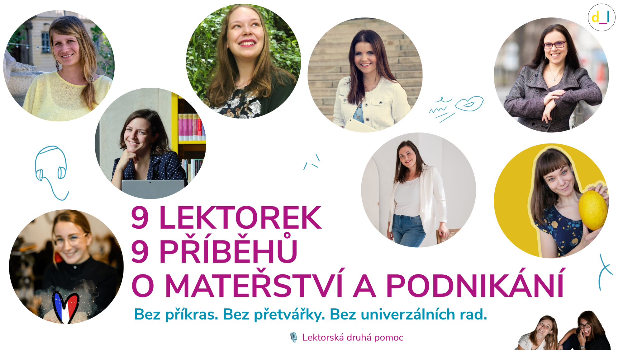 Mateřství a podnikání lektorky jazyků: 9 žen, 9 různých cest