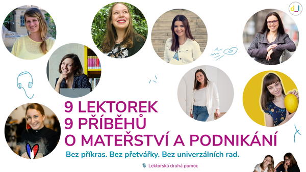Mateřství a podnikání lektorky jazyků: 9 žen, 9 různých cest
