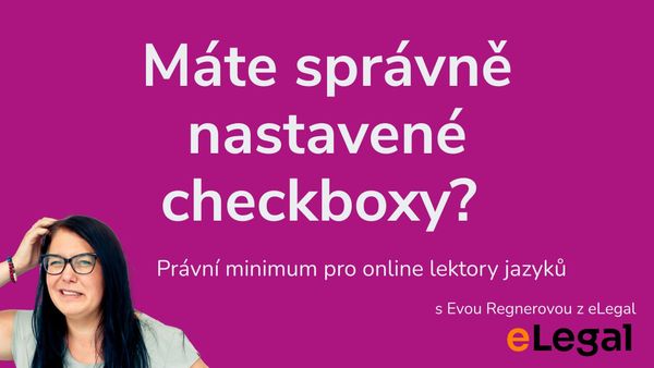 Jak legálně prodávat online kurzy a e-booky? Právní minimum pro jazykové lektory