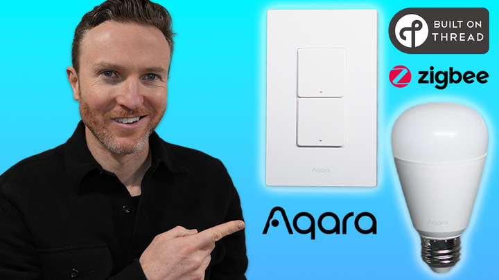 NEW Matter-over-Thread AND Zigbee Smart Lighting (Aqara Light Switch H2 US, LED Bulb T2)