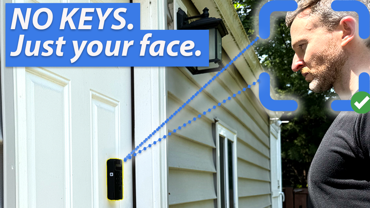 Unlock Your Door with Your Face?! SwitchBot Lock Ultra Vision