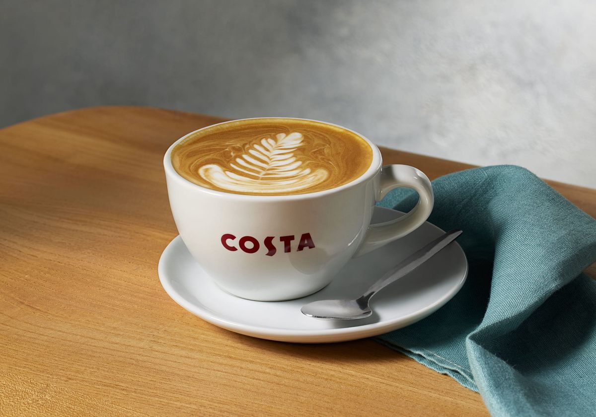 8 best low sugar drinks at Costa Coffee