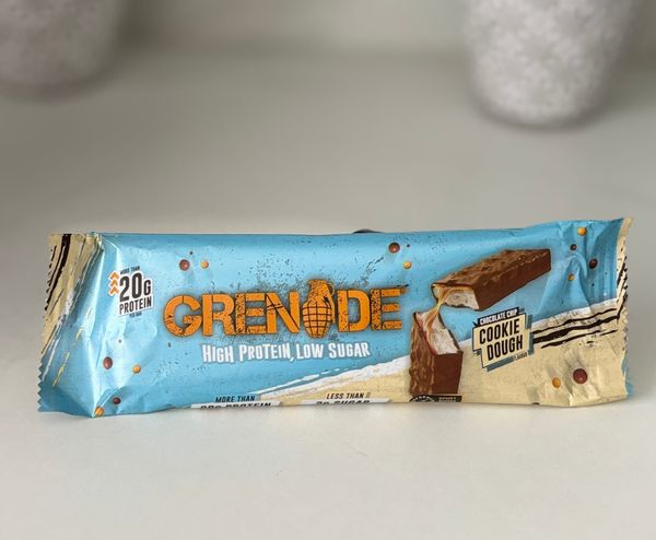 Grenade Chocolate Chip Cookie Dough Review - is it actually low sugar?