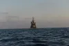 nave istraeliana da guerra nel mare di Gaza