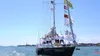barca a vela dell'associazione AIL in occasione degli Itaca Days