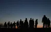 Gruppo di Migranti su rotta clandestina