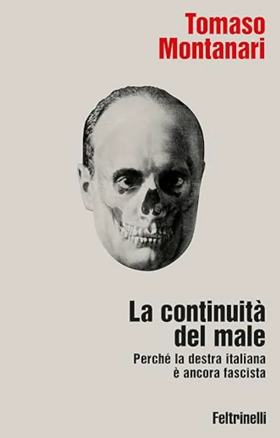 copertina libro "La continuità del male" di di Tomaso Montanari 