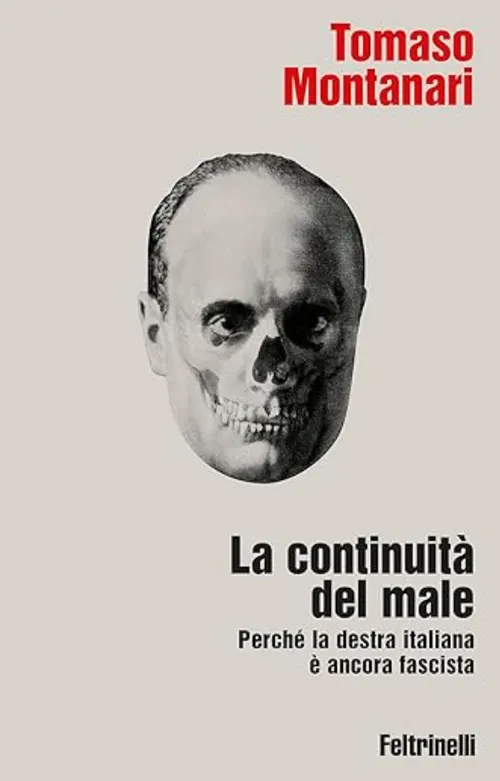 copertina libro "La continuità del male" di di Tomaso Montanari 