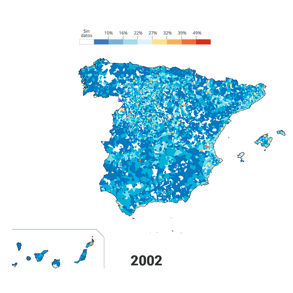 El IBI supone más del 40% de los ingresos en los municipios más turísticos de la costa