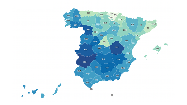 Vivir con la pensión mínima, otra cosa muy de mujeres