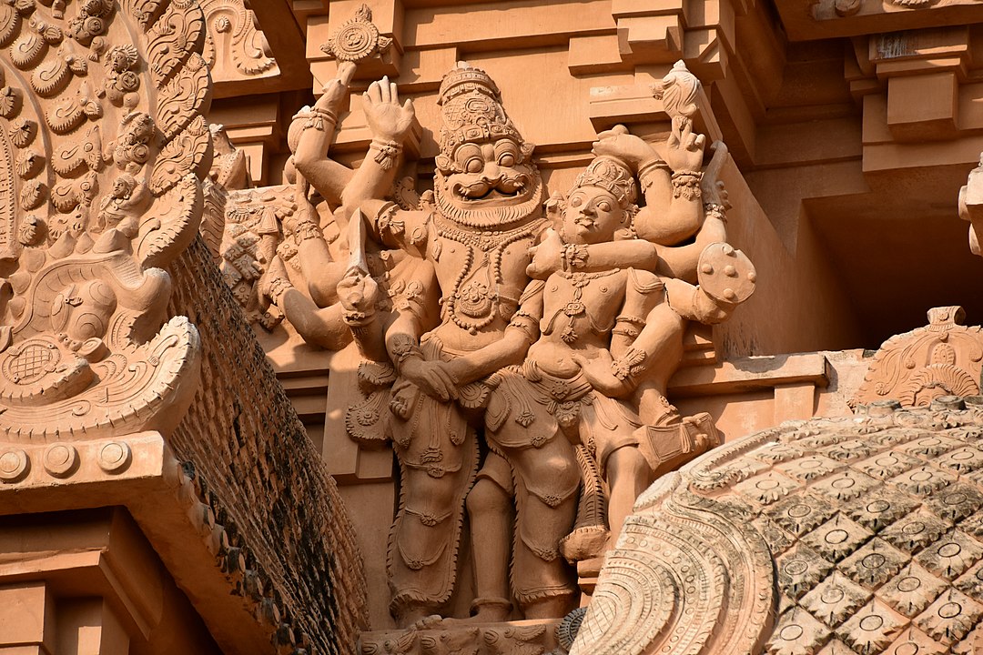 Ugra Narasimha Killing a Demon