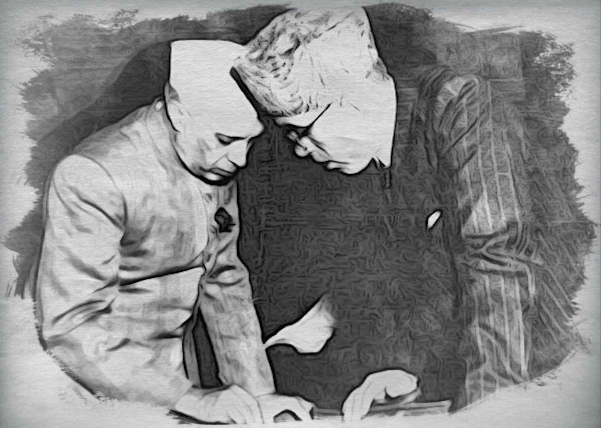 Nehru and Sheikh Abdullah