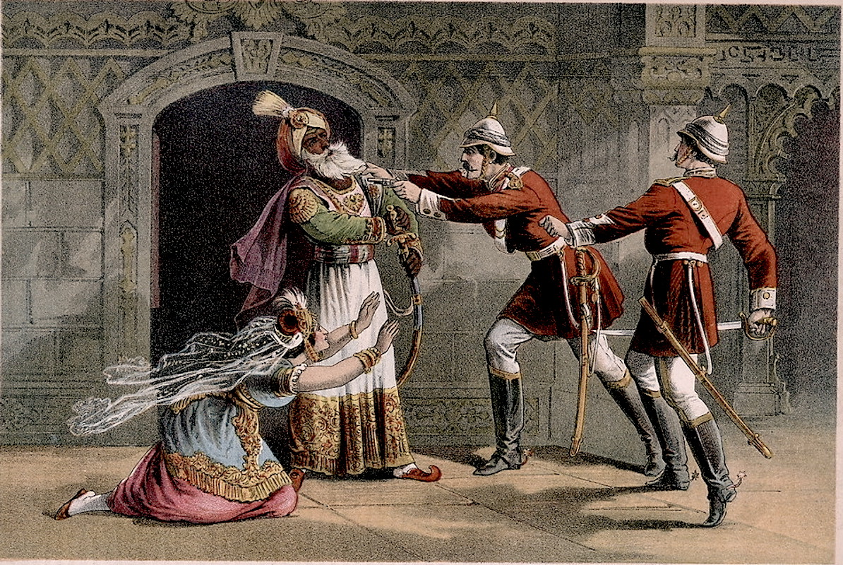 Capture of Bahadur Shah Zafar