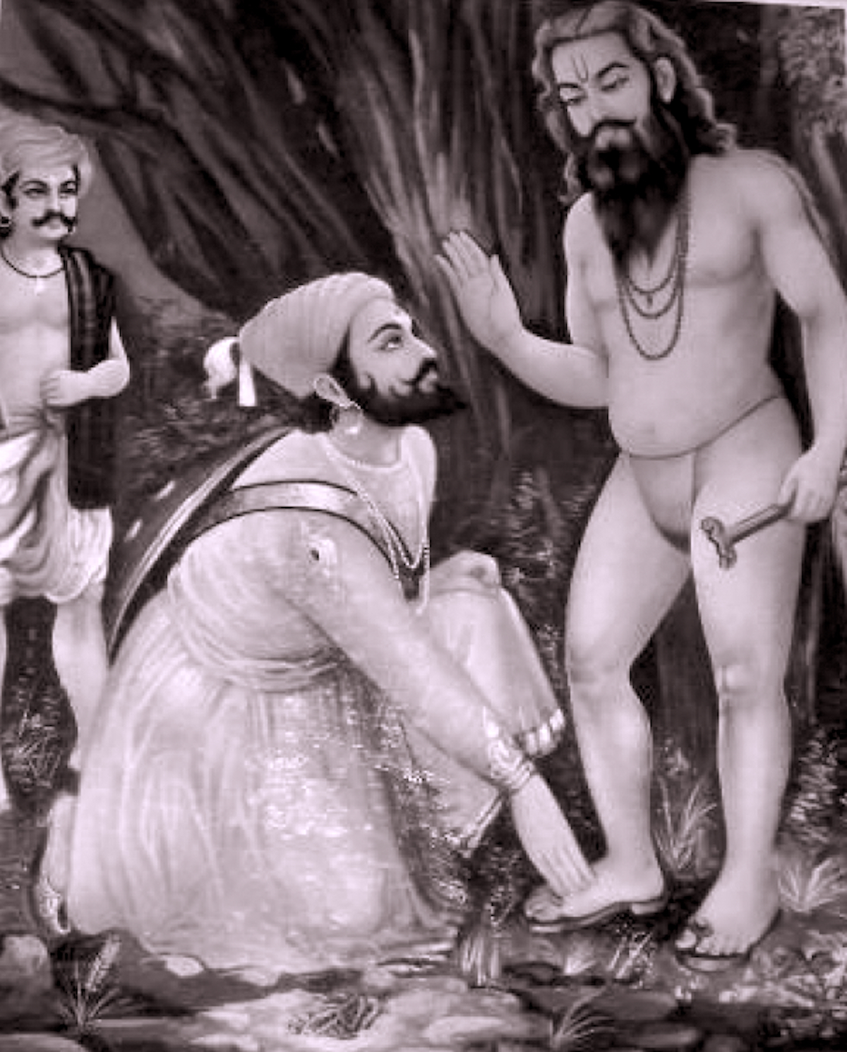 Shivaji and Swami Ramdas