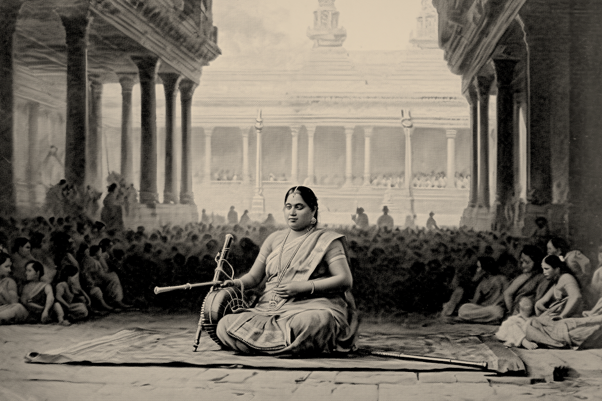 Illustration of Bangalore Nagaratnamma