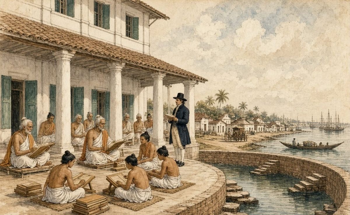 When the Company Built a Pathshala: The Calcutta Sanskrit College in Newspapers, 1822–1830