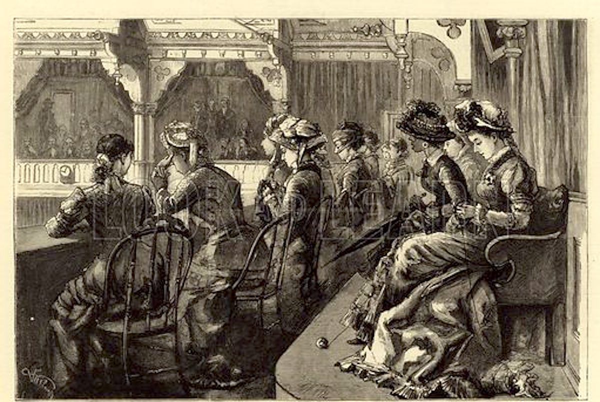 The English Purdahnishins: Or the Zenana of the English House of Commons Circa 1902