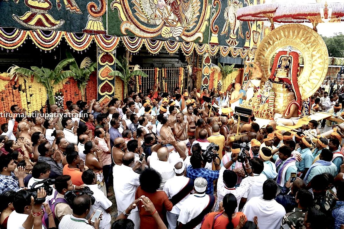 The Tirumala Brahmotsavam that Correa Witnessed