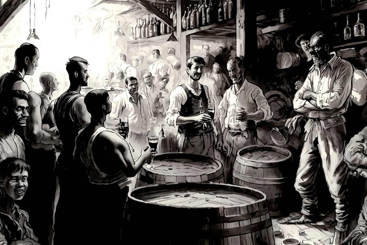 Who Drank European Liquor in the 19th Century Gorakhpur? 
