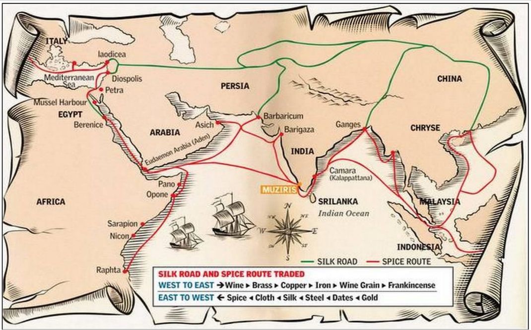 The Awesome Commercial Highway Networks of Ancient Bharatavarsha 