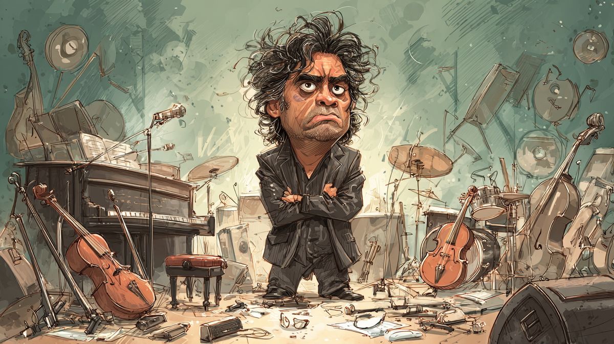 A.R. Rahman Removes his Facade: The Real Picture is Hideous