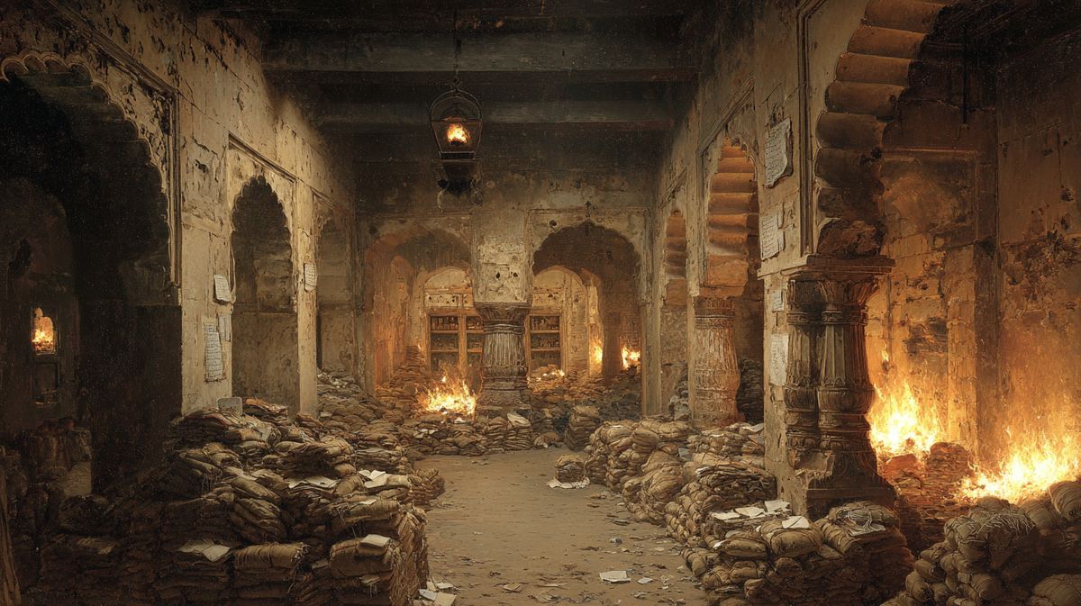 When the Indore Babudom’s Negligence Burnt the Entire Holkar Archives