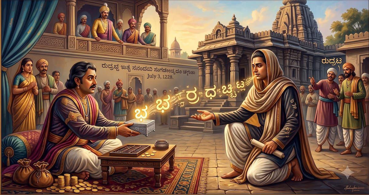 When a Spotless Poet Mortgaged an Alphabet in his Name